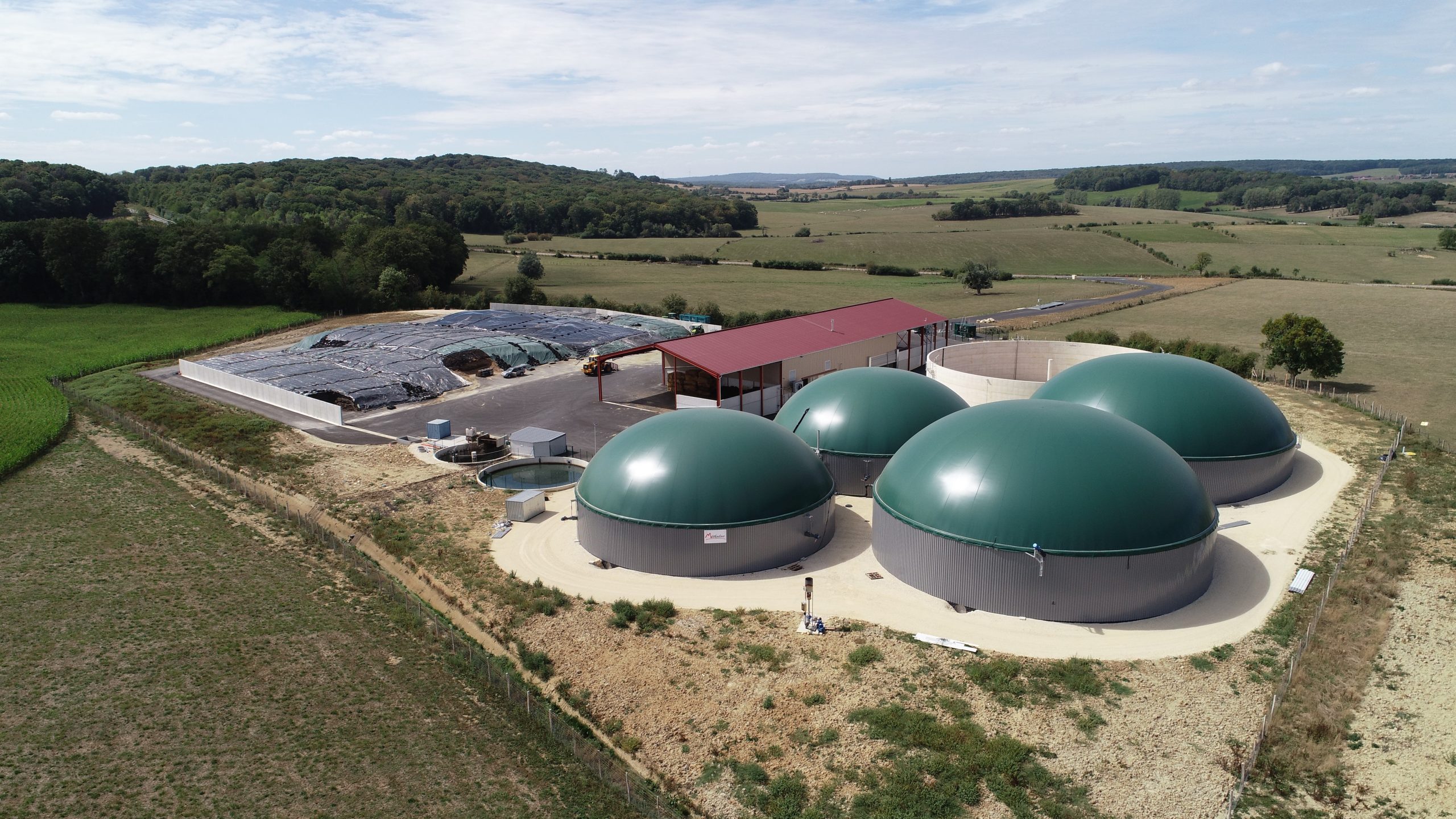 4 cuves vue du ciel